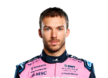 team photo for Pierre Gasly